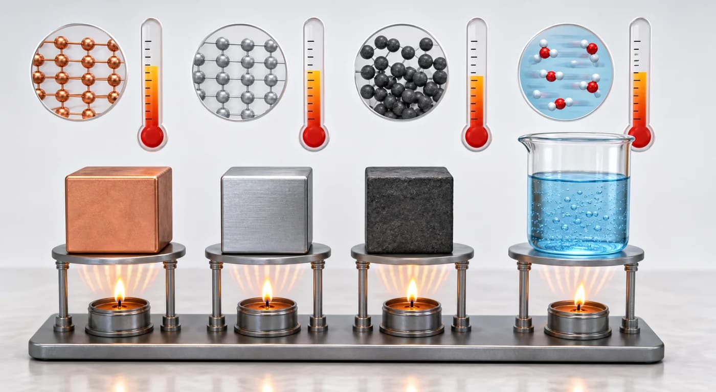 3D visual of Specific Heat Capacity