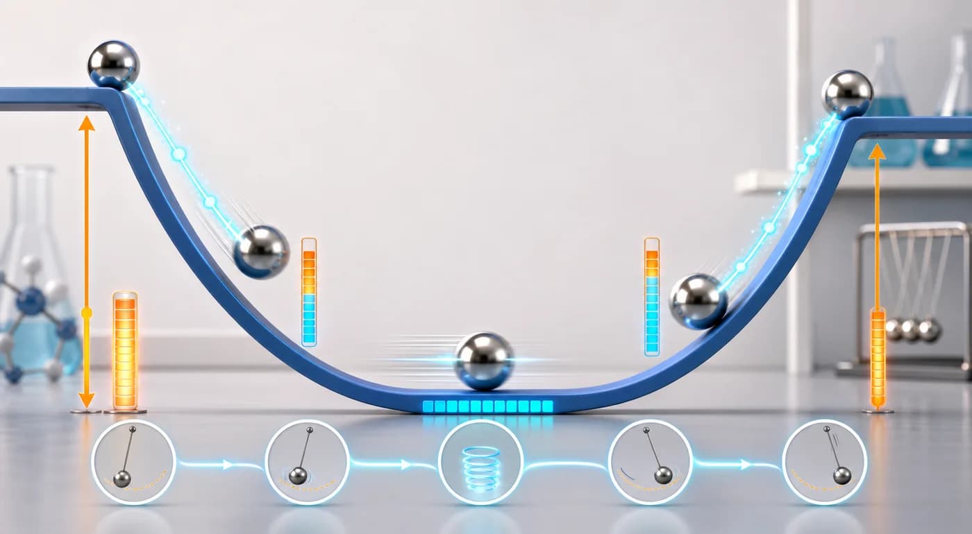 3D visual of Conservation Of Energy