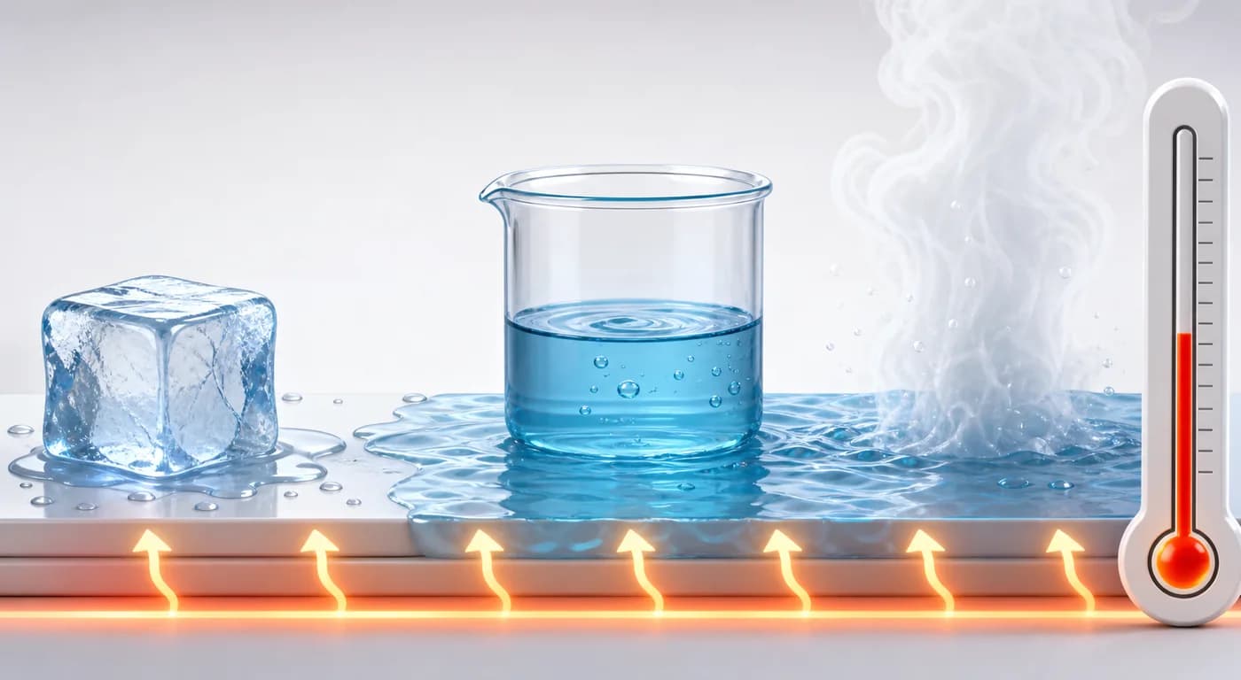 3D visual of Latent Heat and Change Of Phase