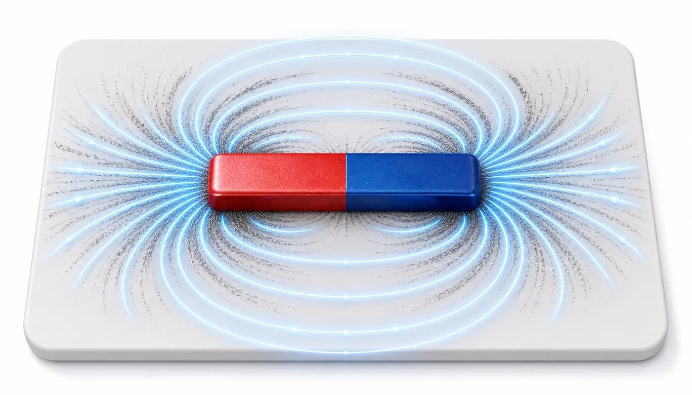 3D visual of Magnetic Field and Field Lines